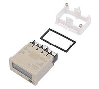Zohisin Compteur électrique numérique H7Ec NV DC 3 36V, Affichage LCD à 8 Chiffres, totalisateur pour Installation de Panneau Standard