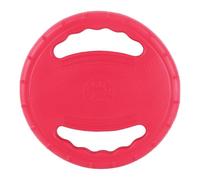 Zohisin Disque Volant pour Chien, Jouet couinant, 2 côtés Creux, en Caoutchouc Souple, entraînement pour Animaux de Compagnie, Disque Volant pour Grands Chiens, Plage, lac, Piscine, Jeu (Rouge)