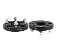 Zohisin Espaceurs De Roue Aluminium 20mm Eelargisseur de Vvoie 4x100 PCD Filet M12x1,5 Alésage 54,1mm Finition Noire Anodisée Accessoire Amélioration Stabilité Conduite Compatible MX5 Mk1 Et Mk2