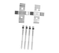 Zohisin Kit de raccord de goupille à plate-forme de frein avant avec absorption de choc et efficacité de freinage améliorée pour Clio RS 197 200 Sport de 2006 à 2012 Ce kit de broche de