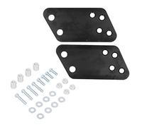 Zohisin Kit de relocalisation du repose-pied du passager pour VSTAR 650 1100 Kit de baisse du pied de pied arrière Comfort en métal pour les grands cyclistes Installation facile Aucune