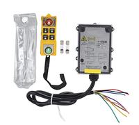 Zohisin Kit émetteur de télécommande de Grue, Interrupteur de télécommande Industriel à poignée Unique 24V pour Grue de Levage électrique (C.A. 220 V)