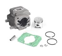 Zohisin Kit piston cylindre de haute qualité en acier inoxydable, accessoires, idéal pour taille-haie 23 HT2300, antirouille, durable, installation facile, pratique et après