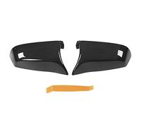 Zohisin Lot de 2 coques de rétroviseurs latéraux gauche et droite de rechange pour E60 E61 F10 F11 F01 F02 2008 2013 - Noir brillant - Améliorez le style et la fonctionnalité de votre voiture (aspect