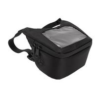 Zohisin Motorcycle Handlebar Bag with Touch Screen Operation Waterproof Black Universal Storage Pouch for GTS LX LXV Sprint Primavera 50 125 250 300 300ie 250ie Scooter Phone Holder with