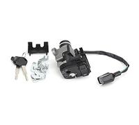 Zohisin Motorcycle Ignition Switch Assembly 4-Wire Port Motorbike Ignition Switch Kit Gas Key Lock for Scooter GY6 150