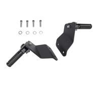 Zohisin Perges de pied arrière de la moto Contrôle amélioré et glissez en aluminium ALLIAGE Pédales de repose-pied arrière pour CT125 Cub Trail 125 2020-2024 Riders Améliorez votre moto (Noir)