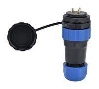 Zohisin Prise de Courant d'aviation SP28, connecteur 3 Broches 380V 25A IP68 (3 Pin)
