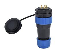 Zohisin Prise de Courant d'aviation SP28, connecteur 3 Broches 380V 25A IP68 (5 Pin)