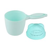 Zohisin Reflective Cover Lens Case Ensemble avec une bouteille de liquide de soins infirmiers spéciaux Twezers mignon et charmant pour la maison et l'utilisation du voyage est (Vert)