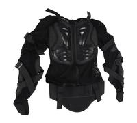 Zohisin Veste de Protection du Corps de Moto Armure complète avec épaules arrière, Poitrine, Coudes, Avant-Bras, Sangles de Conception en Maille Respirante pour Motos Tout-Terrain Mounta (XL)