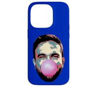 Zohran Mamdani for NYC Mayor Ballon Parodie Humoristique Bubble Gum Coque pour iPhone 14 Pro