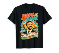 Zohran Mamdani Hope est Vivante et soutient Les électeurs progressistes de New York T-Shirt Graphique avec Valeur