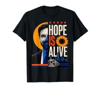 Zohran Mamdani Hope is Alive Mayor of New York T-Shirt Graphique avec Valeur