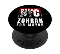 Zohran Mamdani pour Le Maire de New York : Funny Cool Trendy Progressive PopSockets PopGrip Adhésif