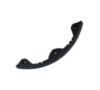 Zohuwerui Barre de protection pour snowboard, bande pare-chocs pour snowboard - Bande anti-collision incurvée pour | Couverture noire de pont de planche à roulettes, protège-nez de pour