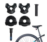 Zohuwerui Collier de serrage de tige de selle pour rails de selle | Clip ovale/rond pour tige de selle | Pince ovale/ronde 7 × 9 mm/7 × 7 mm, accessoires de cyclisme légers pour tige de selle