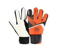 Zohuwerui Gants de G-ardien de But de Football Enfant, 1 Paire G-Ant de G-ardien Foot avec Super Adhérence en Latex, Protection des Doigts et Poignées, Gants d'entraînement pour Garcon