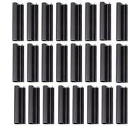 Zohuwerui Lot de 24 Clips de Fixation pour Bâche de Piscine, 12cm Coupe-Vent Pince pour Bâche de Piscine d'hiver, Clip Couverture Piscines Hors Sol avec Rampe en Métal