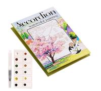 Zohuwerui Peinture Aquarelle,Matériel de Coloriage Pliable - Ensemble Artistique pour Aquarelle | Pour Débutants Adultes Loisirs Créatifs Maison École