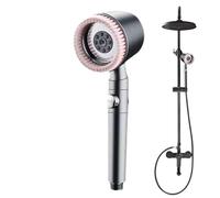 Zohuwerui Pomme de douche sous pression - Accessoire à main - Économie d'eau - Accessoires pour toilettes, hôtel, salle de douche, salle de bain, maison, appartement, copropriété, camping-car, chalet