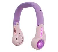 Zohuwerui Ventilateur de cou avec lampe LED sans pale portable