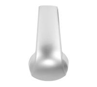 Zoinary Bouton de Transmission de Voiture Cache-pommeau de Levier pour pour Vitesse ABS, Autocollant décoratif pour Mazda 2, 3, 6, CX-3, CX-5, CX-9(Argent)