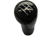 Zoinary Poignée de vitesse de voiture Pommeau de levier de pour vitesse pour Ford pour Fiesta MK6 2002-2008(5 Speed Black)