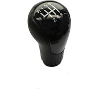 Zoinary Poignée de vitesse de voiture Pommeau de levier de pour vitesse pour Ford pour Fiesta MK6 2002-2008(6 Speed Black)