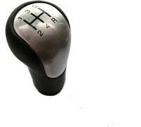 Zoinary Poignée de vitesse de voiture Pommeau de levier de pour vitesse pour Ford pour Fiesta MK6 2002-2008(5 Speed Silver)