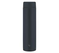 Zojirushi Mahobin SM-GS72-BA Bouteille d'eau en acier inoxydable, 720 ml, passe au lave-vaisselle, bouchon sans couture, seulement 2 points de nettoyage, noir
