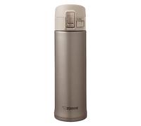 Zojirushi Mug de Voyage en Acier Inoxydable, 480 ML, Acier Inoxydable, Champagne doré, 6.7 x 6.7 x 23 cm