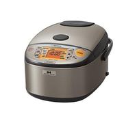 Zojirushi NP-HCC18XH Induction Heating System Rice Cooker and Warmer, 1.8 L, Stainless Dark Gray