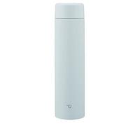 Zojirushi SM-GA72-HL Bouteille d'eau sans couture, grande capacité, 720 ml, vis, tasse en acier inoxydable, gris glacier, rondelle et rondelle intégrées, facile à nettoyer, 2 pièces seulement