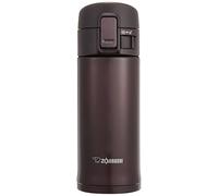 ZOJIRUSHI SM-KC36VD Mug en acier inoxydable, Acier inoxydable, bordeaux, 12-ounce