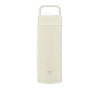 Zojirushi SM-RS50-WZ Tasse en acier inoxydable, bouteille d'eau, 500 ml, type de poignée, passe au lave-vaisselle, colline sans couture, seulement 2 points de nettoyage