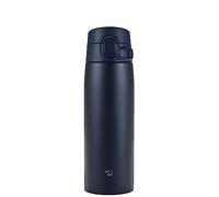 Zojirushi SM-VA60-AD Bouteille d'eau, tasse en acier inoxydable à une touche, sans couture, 600 ml, bleu marine