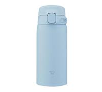 Zojirushi SU-BA36 Gobelet isotherme, 360 ml, ouverture à une touche, corps passe au lave-vaisselle, fermeture sans couture (2 pièces) pour un nettoyage facile, isolation sous vide, chaud et froid