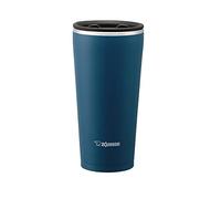 ZOJIRUSHI SX-FSE45AD Gobelet isotherme sous vide en acier inoxydable, 425 ml, bleu marine
