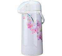 Zojirushi Verseuse à pompe en acier inoxydable avec insert en verre, thermos pour café & thé, 12 heures de maintien au chaud Zojirushi Verseuse à pompe en acier inoxydable avec insert en verre, thermo
