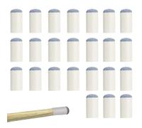 ZOKJSW Queue de Billard 13 mm | Accessoire Billard pour Queues Tous Types de Billard | Bon Contrôle de Boule de Billard | Embout 20 Pcs Billard Americain Table Billard Transformable
