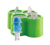 Zoku KJ-003 Safari Pops Moule à Glace Plastique Multicolore 14 x 18 x 8 cm Set de 4