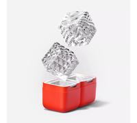 ZOKU Luxe Moules À Glaçons Lot De 2 Grands Cubes Pour Cocktails