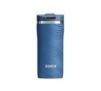 Zoku Mug de voyage 400 ml - Bleu ondulé