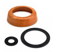 Zolara 1 Pièces Joint de Pompe à Main, Coupelle en Cuir de Vache Avec Petit et Grand Joint en Caoutchouc, Hauteur 2 cm, Diamètres 8 cm, 5 cm et 9 cm pour Pompe Adaptée