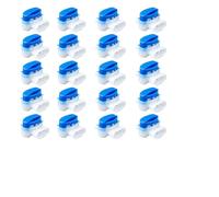 Zolara 20 Pieces Connecteur Etanche, Connecteurs de Câble, Connecteur Electrique Etanche Sertis Gel, compatible avec Interfaces pour Robots Tondeuses, Appareils Électroménagers et Machines Légères