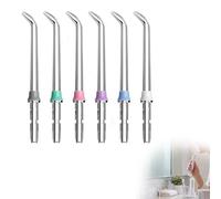 Zolara 6 Pièces Embouts Jet Dentaire Haute Pression, Embouts Jet Classique pour Hydropulseur Dentaire Waterpik, compatible avec WP-100, WP-660, WP-250 et Modèles Similaires