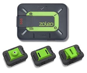 ZOLEO Communicateur satellite bidirectionnel avec kit de support - SMS, SMS et e-mail, alerte SOS d'urgence, enregistrement et localisation GPS - Accessoire pour smartphone Android iOS