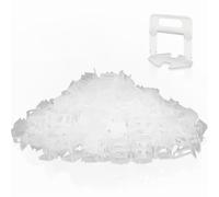 ZOLGINAH 1000 Pièces Croisillon Carrelage Autonivelant Kit Système de Nivellement de Carrelage de 1,5 mm Carrelage Croisillon Autonivelant pour Carrelage Carrelage Sol Carreaux de Mur