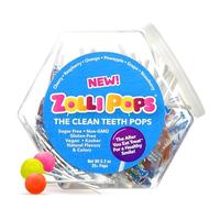 Zollipops Clean Teeth Lollipops, anti-carie, délicieuses saveurs assorties, variété, 147,4 g (lot de 1)